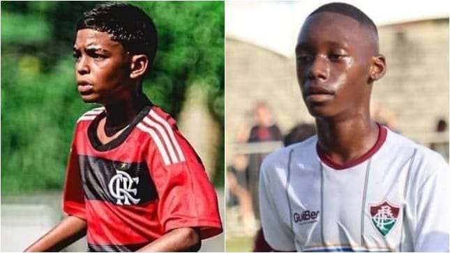 Luyan Passos e Lucas Lima, ex-Fluminense contratados do Flamengo para base