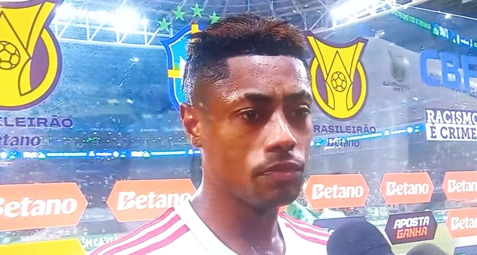 bruno henrique em entrevista após o jogo do flamengo