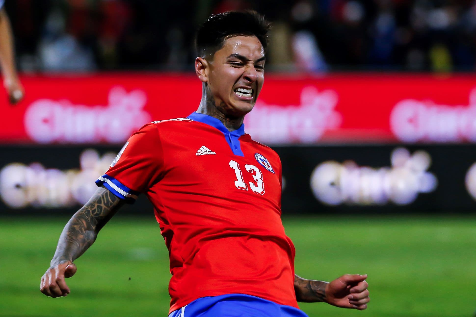 Erick Pulgar jogando pela Seleção do Chile