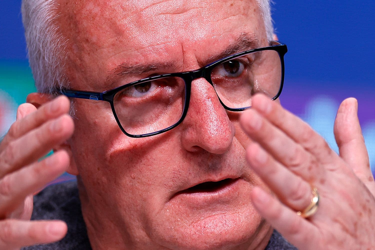 Dorival Júnior durante convocação da Seleção Brasileira