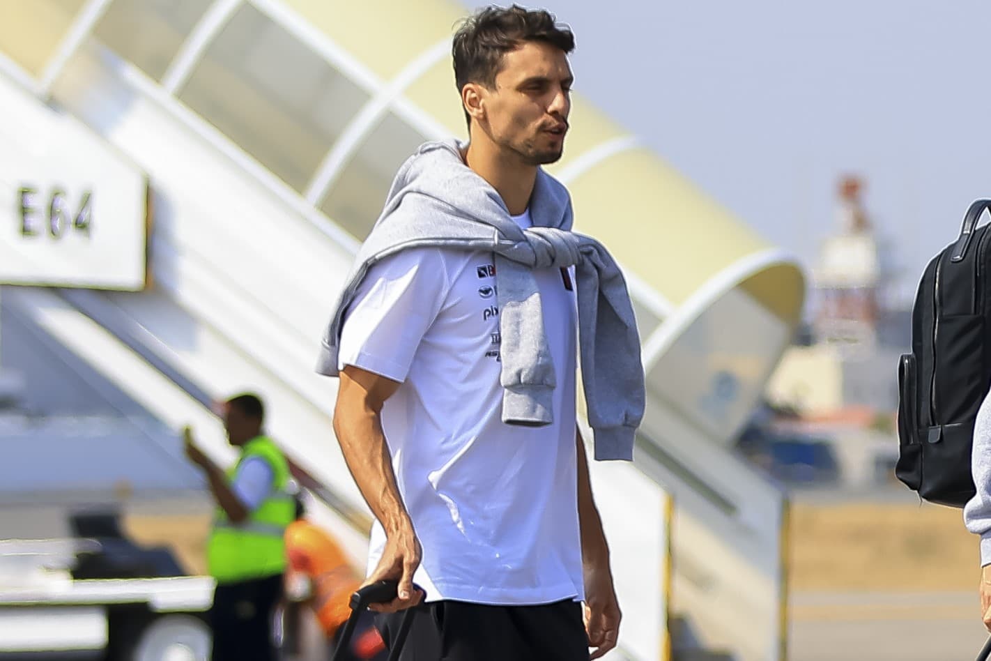 Rodrigo Caio quando jogadva no Flamengo