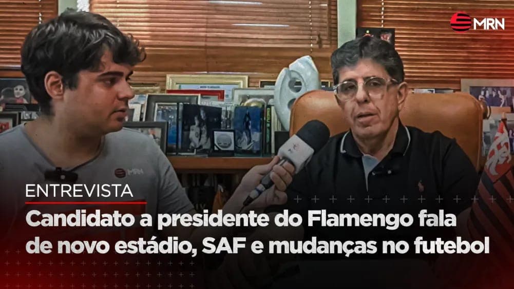 Erick Viana, do MRN, entrevista Maurício Gomes de Mattos, o MGM, candidato à presidência do Flamengo