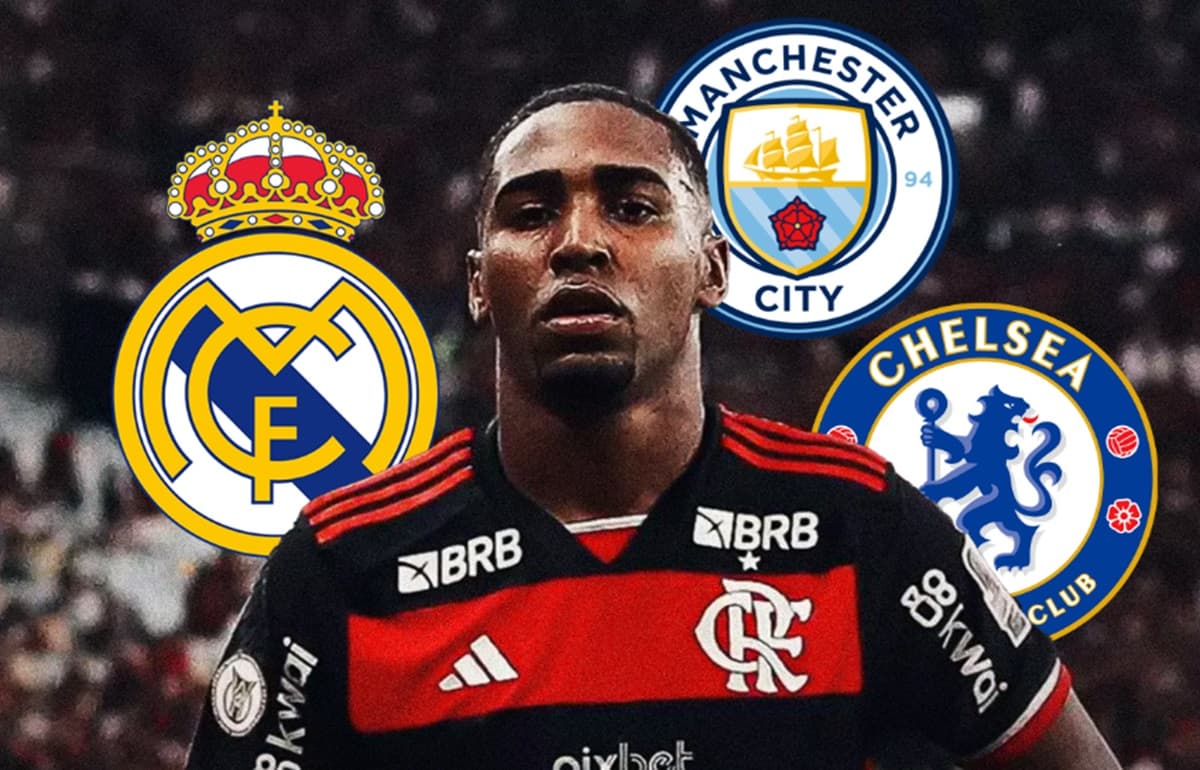 lorran do flamengo na mira do real madrid city chelsea