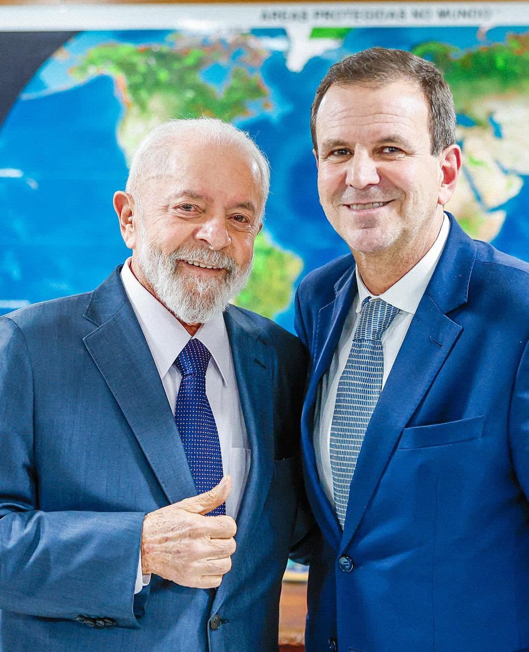 Lula e Eduardo Paes