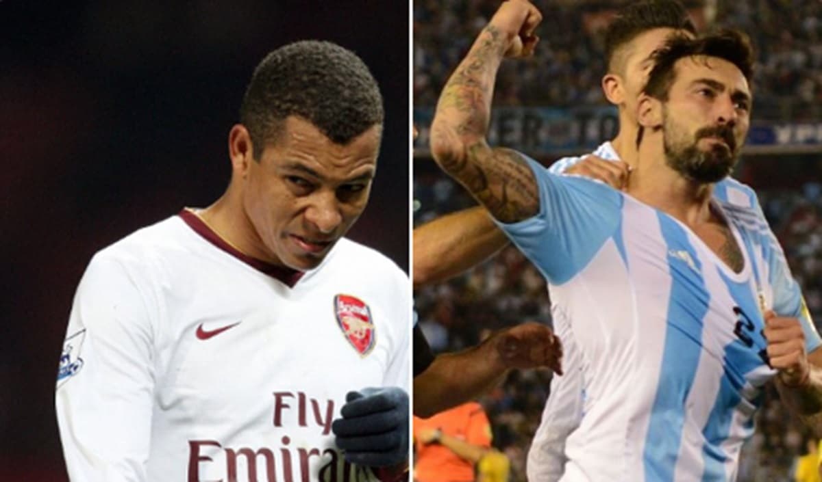 gilberto silva e lavezzi já foram alvos do flamengo