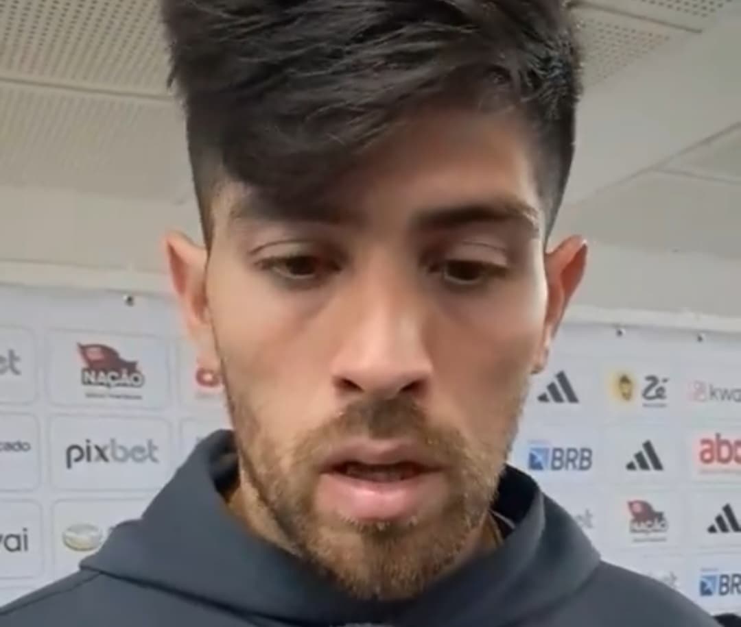 Rossi na zona mista após Flamengo x Fluminense