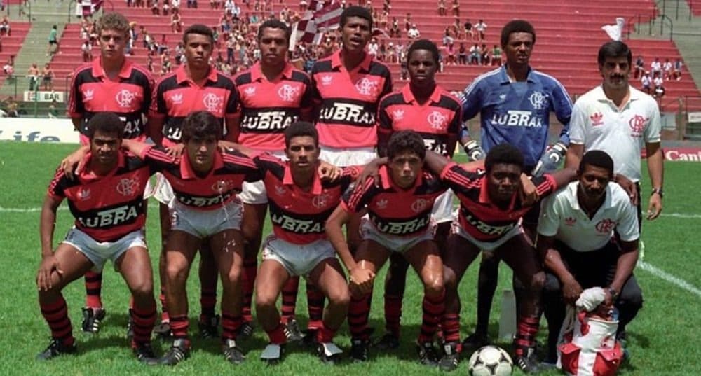 Time do Flamengo na Copinha de 1990