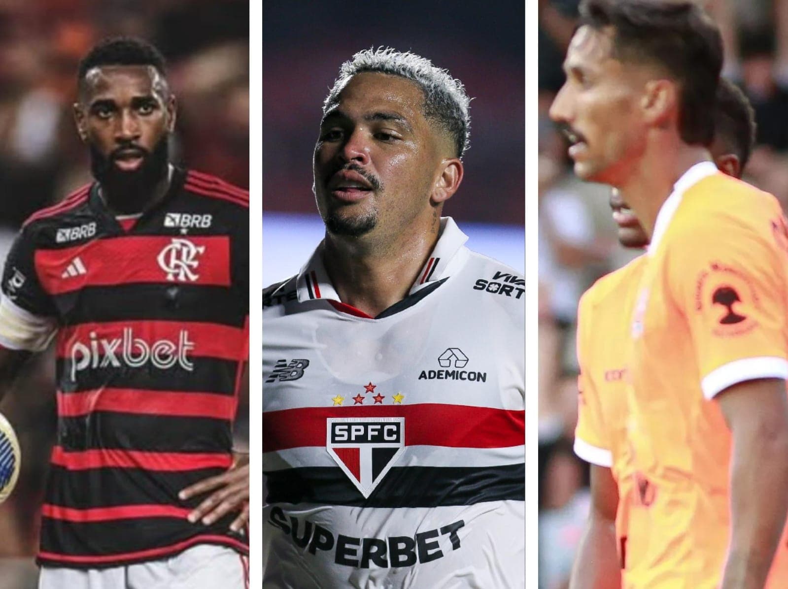 Gerson, Luciano e Sidney