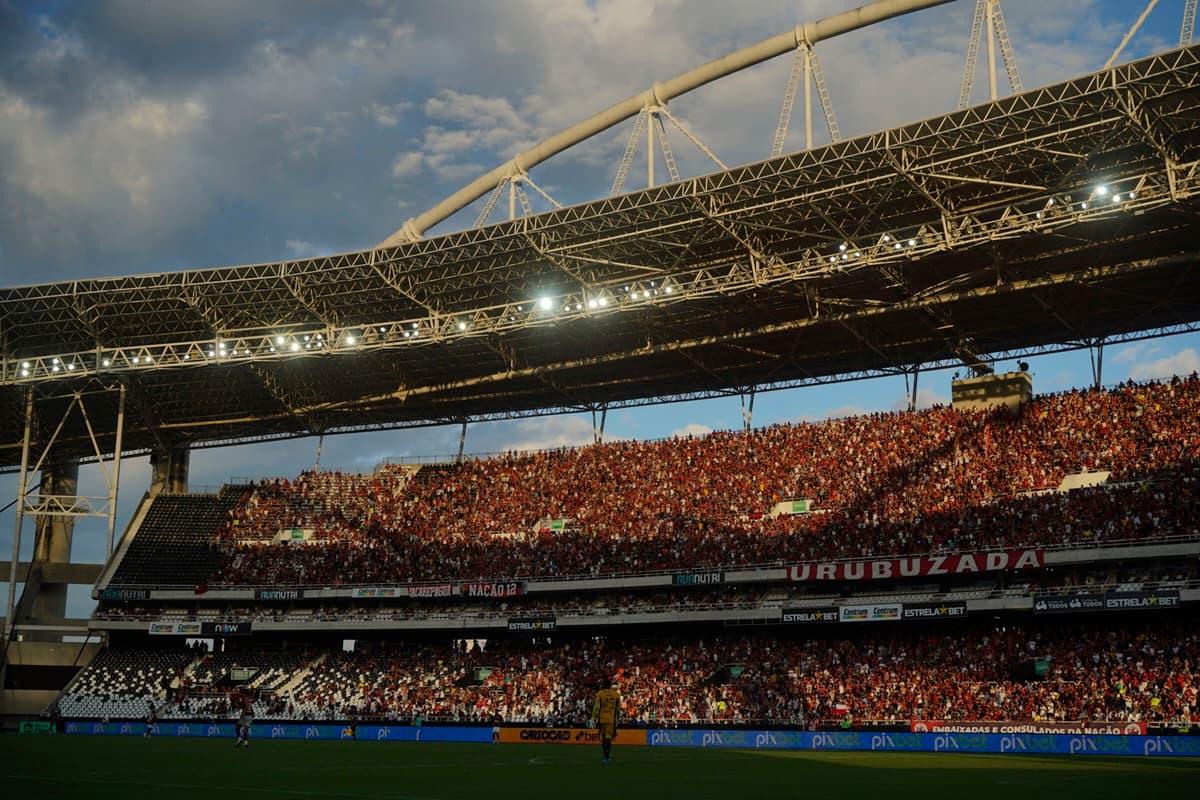 Torcida do Flamengo no Engenhão