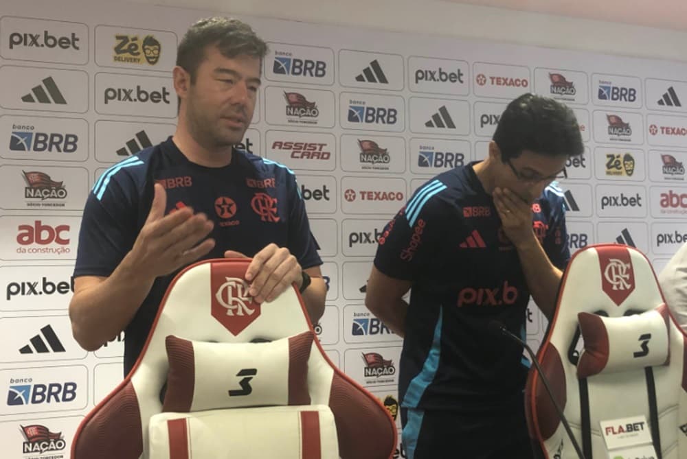 médicos do flamengo no ninho do urubu