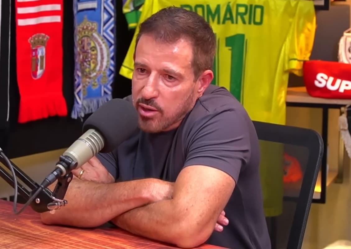 Ramon Menezes durante participação no Charla Podcast