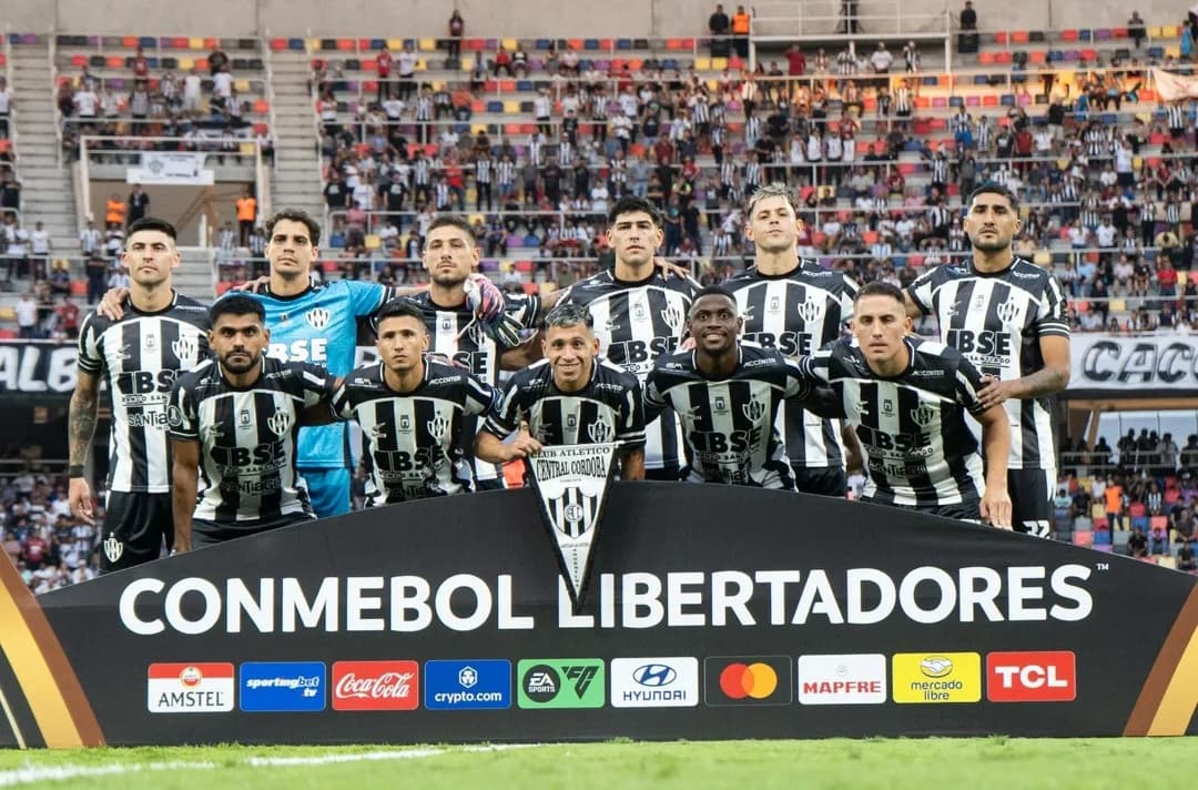 Time do Central Córdoba perfilado na estreia da Libertadores 2025