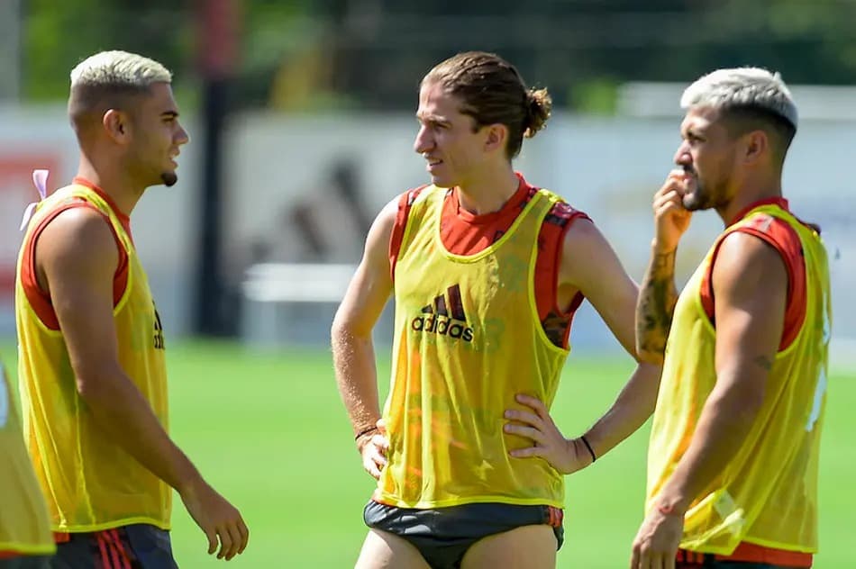 Andreas, Filipe e Arrasca juntos