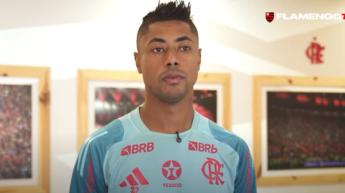 bruno henrique avalia flamengo x deportivo táchira