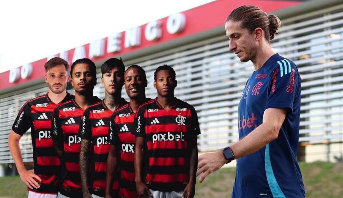 filipe luis viña allan pulgar de la cruz e plata flamengo