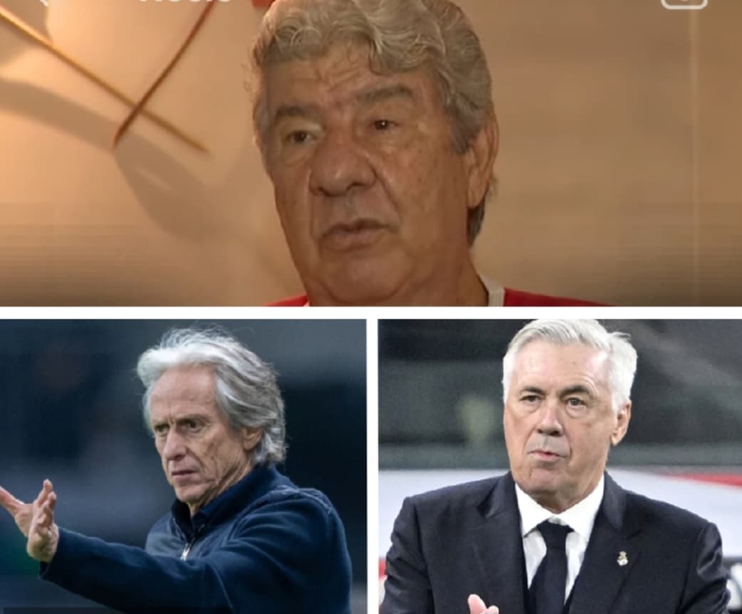 Joel Santan fala sobre Carlo Ancelotti e Jorge Jesus