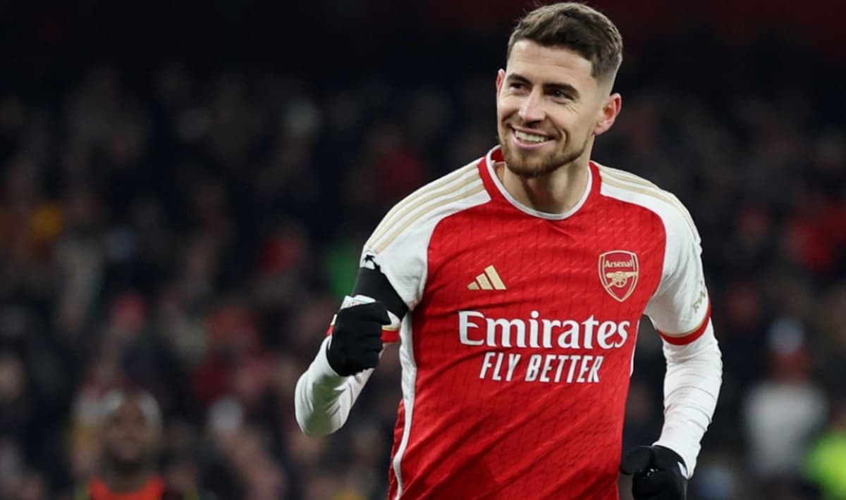 jorginho perto do flamengo comemora gol no arsenal