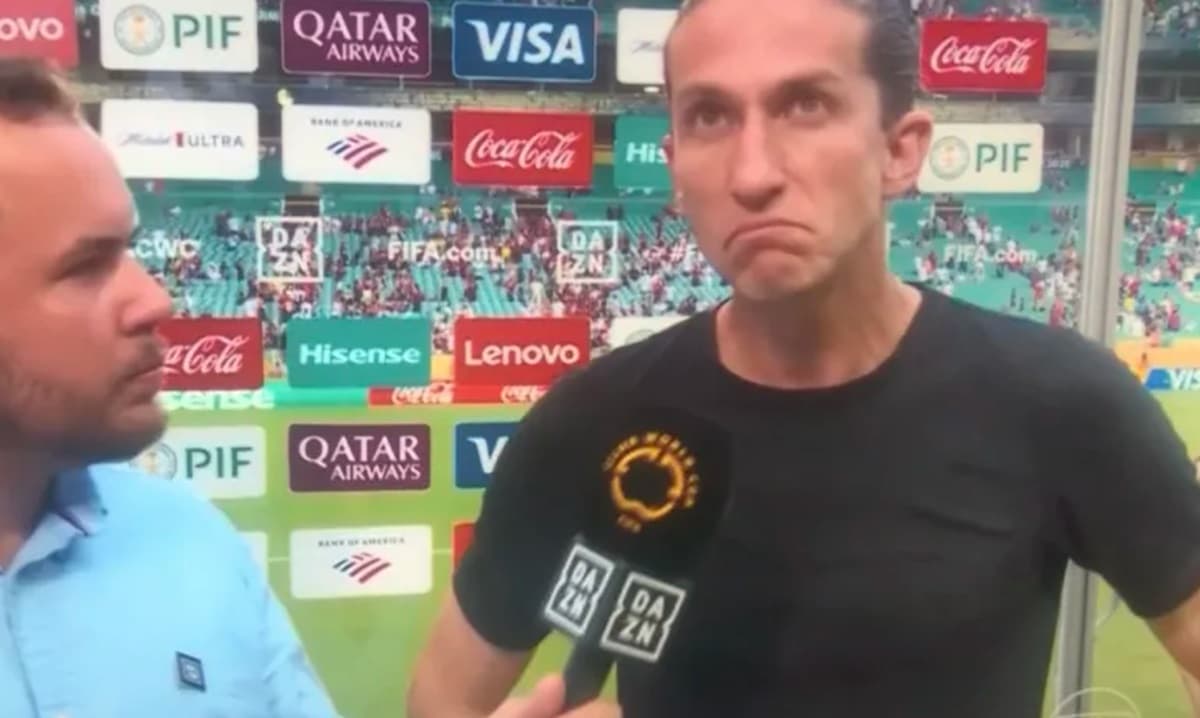 filipe luís após partida entre flamengo x bayern de munique