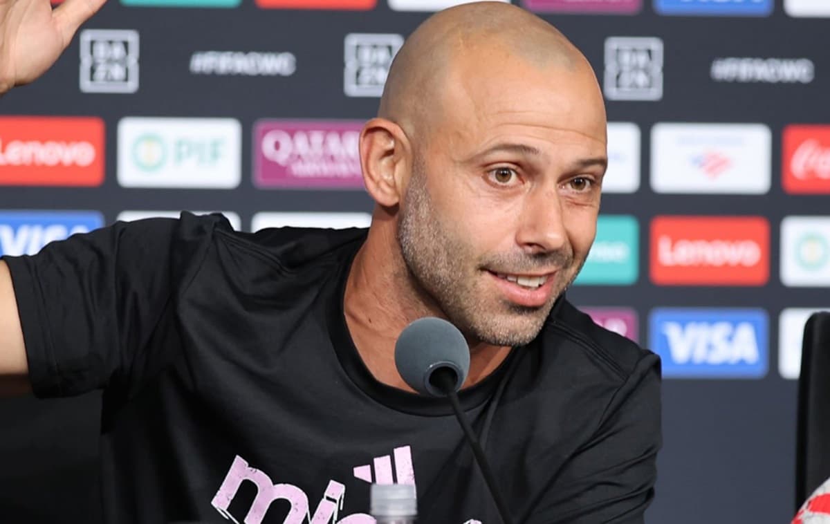 Mascherano em entrevista na copa do mundo de clubes