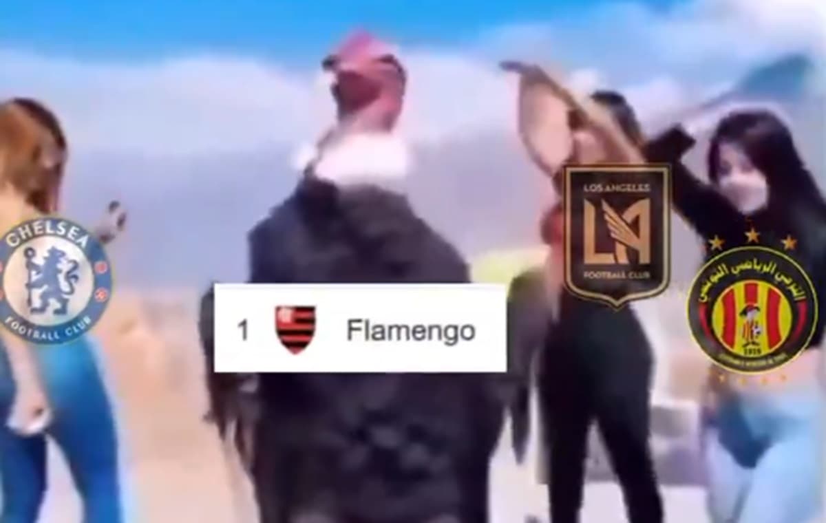 memes de flamengo x espérance na copa do mundo de clubes
