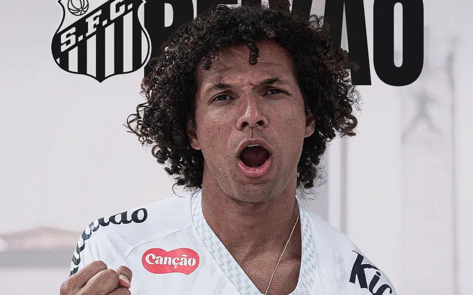 Santos apresenta Willian Arão