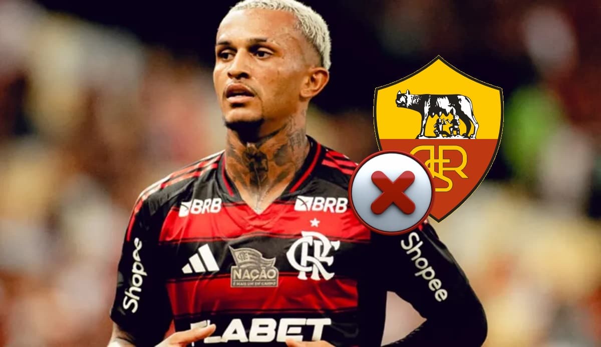 wesley em jogo do flamengo interessa a roma