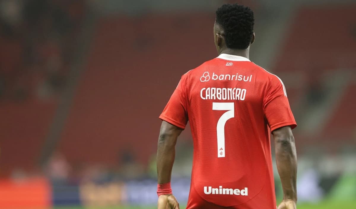 carbonero do internacional pode ser desfalque contra flamengo