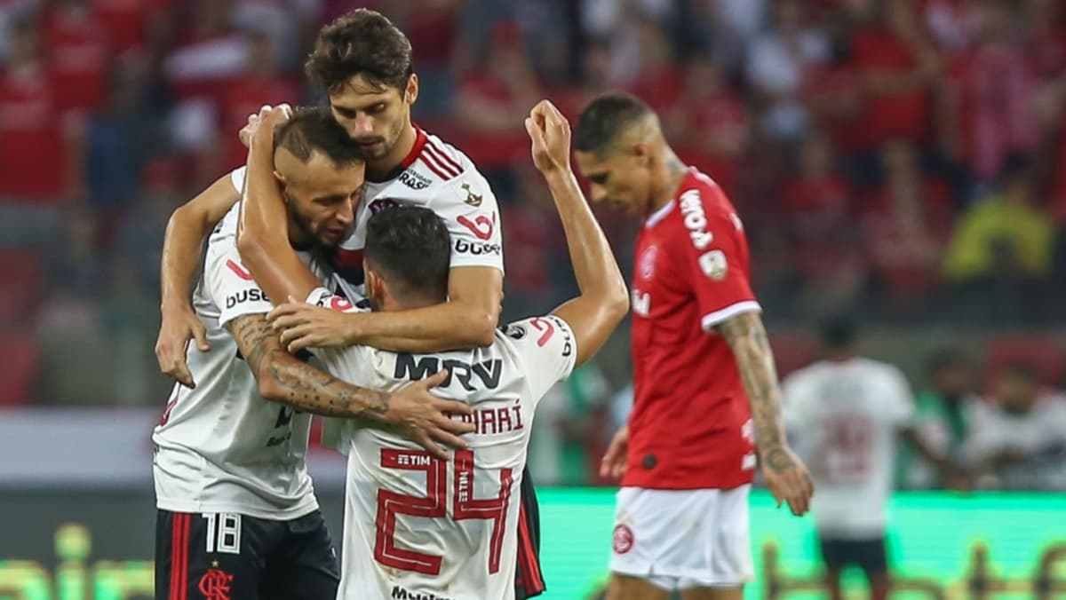 flamengo em jogo contra internacional pela libertadores 2019