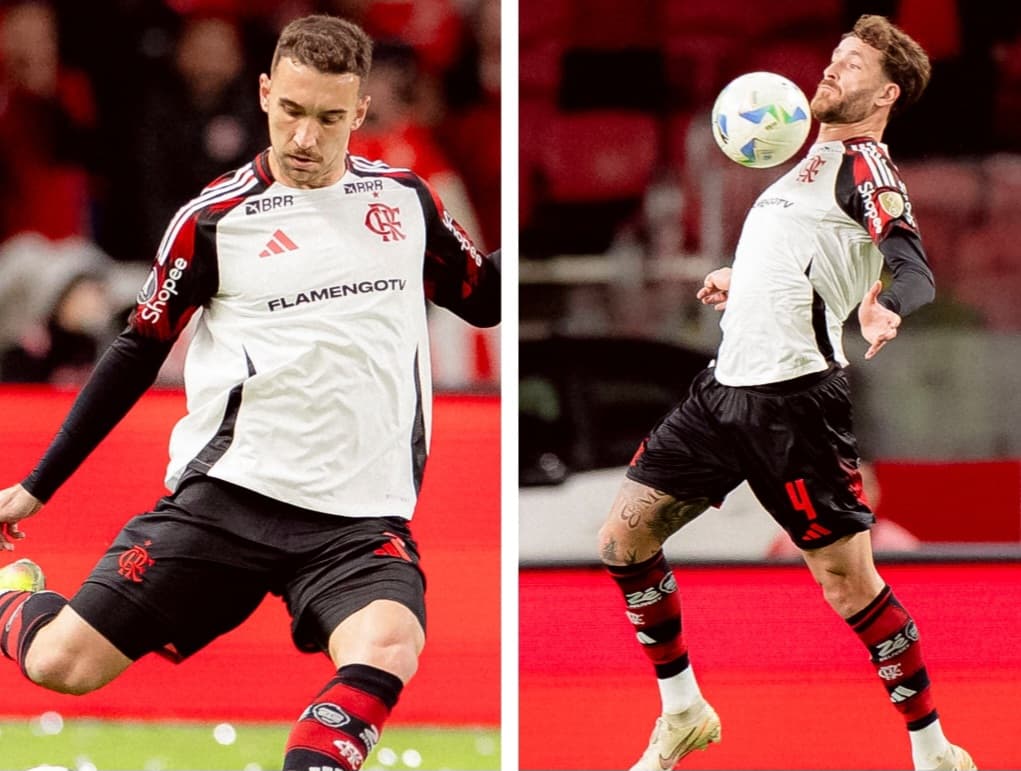 Léo Ortiz e Léo Pereira em Flamengo x Internacional