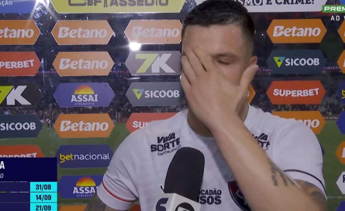 renato kayzer após show do flamengo contra o vitória