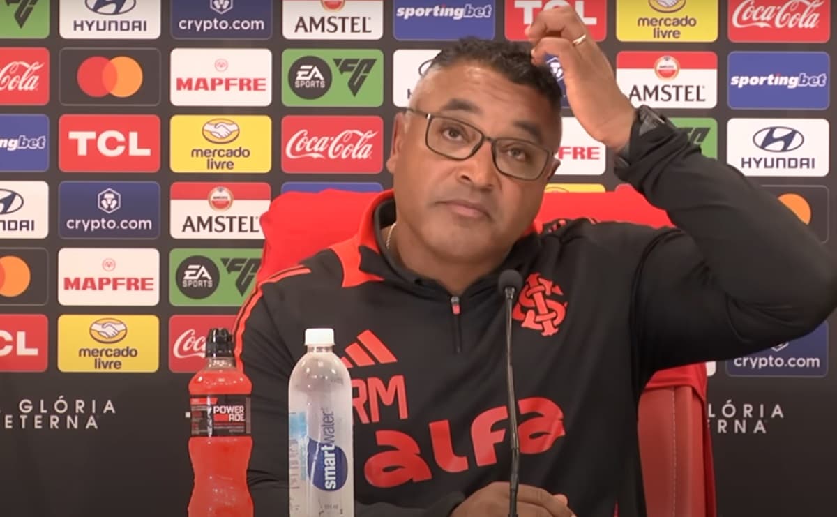 roger machado em coletiva após derrota para o flamengo
