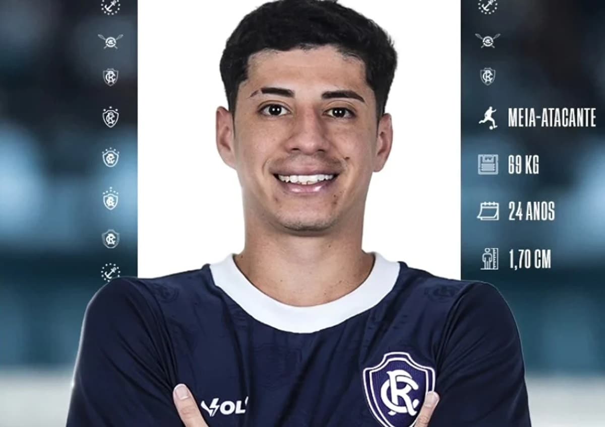 yago ferreira filho de iranildo é anunciado pelo remo