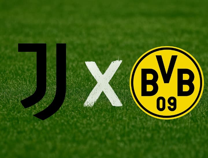 Escudos Juventus x Borussia Dortmund