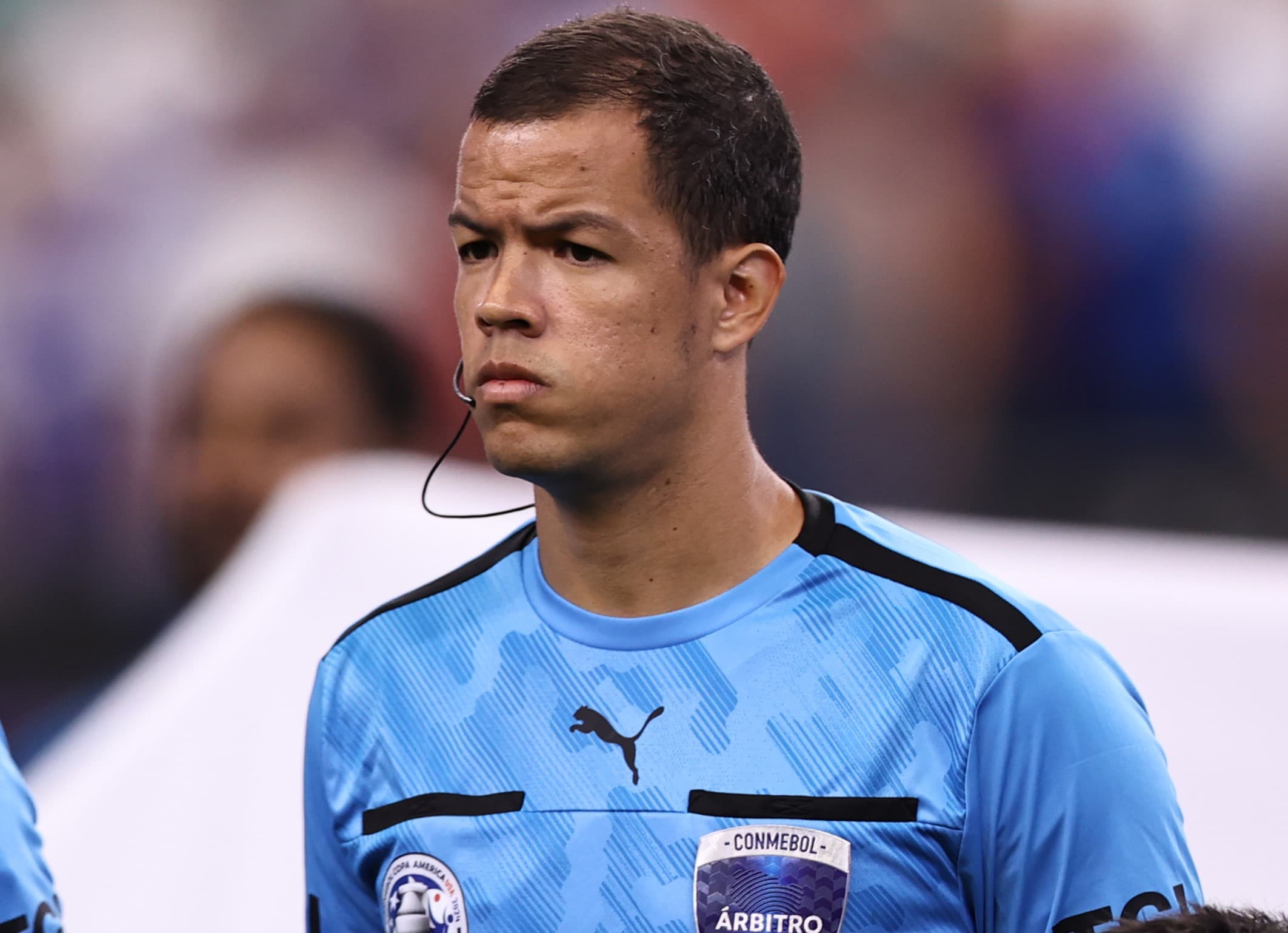 Jhon Ospina, Quarto árbitro de Flamengo x Estudiantes