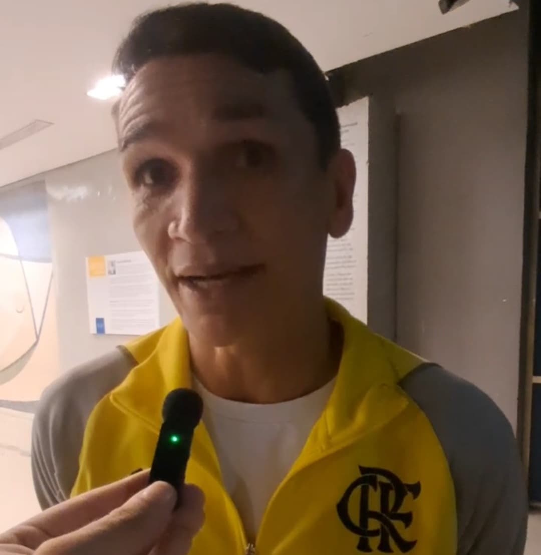 Ronaldo Angelim conversa com MundoBola Flamengo no Maracanã
