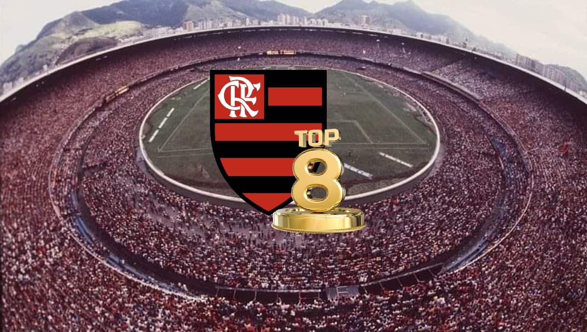 torcida do flamengo no antigo maracanã