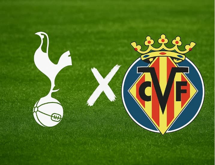 Escudos Tottenham x Villarreal