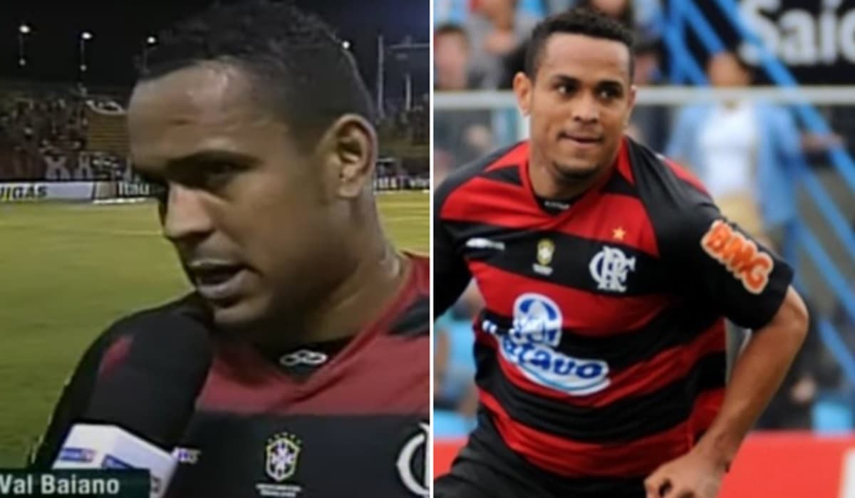val baiano em entrevista pelo flamengo me dedicar para caralho