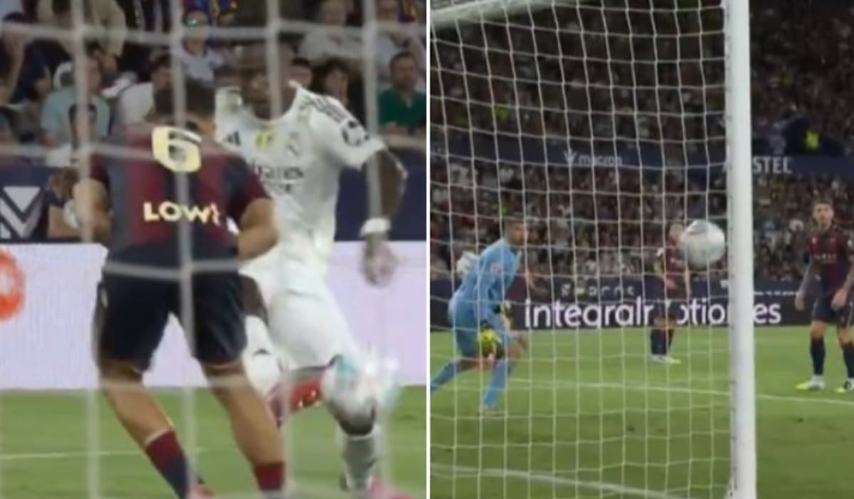 vinícius júnior ex-flamengo marca lindo gol pelo real madrid