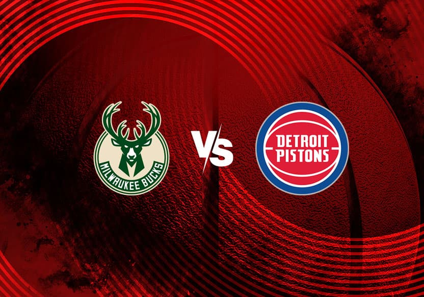 Milwaukee Bucks x Detroit Pistons: Palpite e Onde Assistir