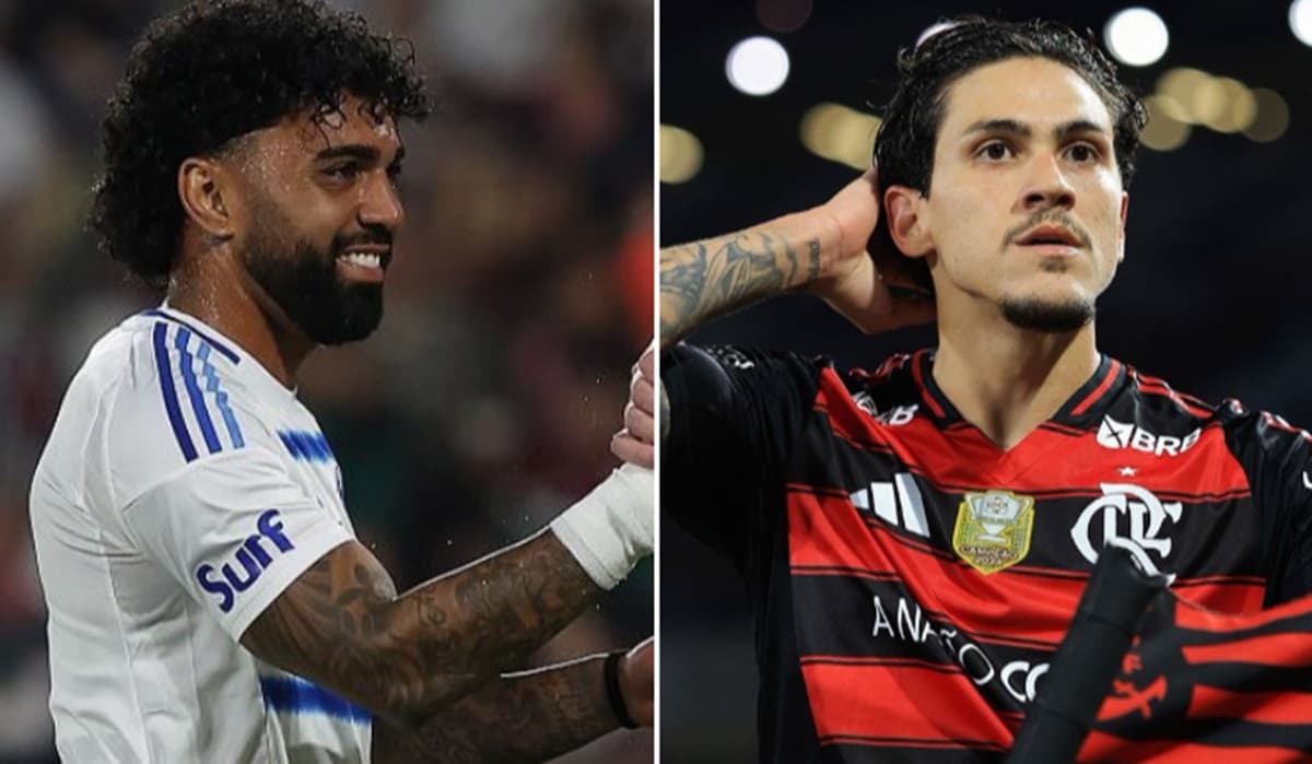 gabigol e pedro vão se enfrentar em cruzeiro x flamengo