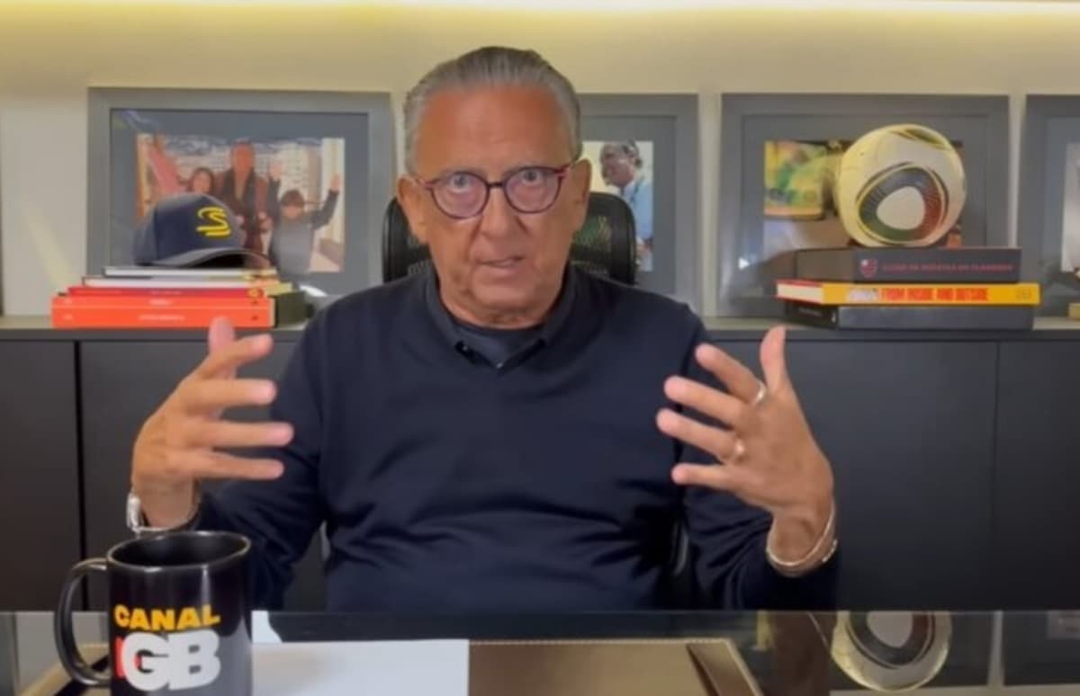 Galvão Bueno em seu canal no YouTube