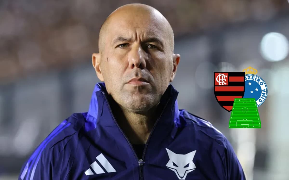 leonardo jardim em possível escalação do cruzeiro contra o flamengo