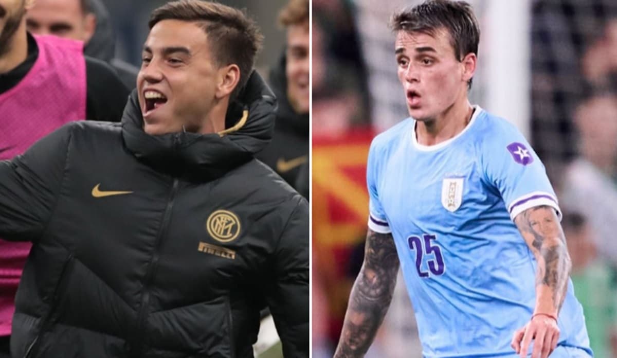 Matías Fonseca e Nicolás Fonseca, oferecidos ao Flamengo, em jogos de Inter de Milão e Uruguai