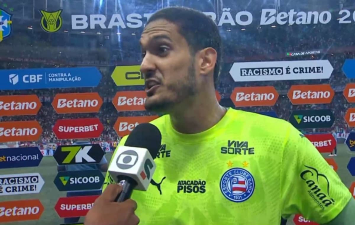 ronaldo do bahia avalia jogo contra o flamengo