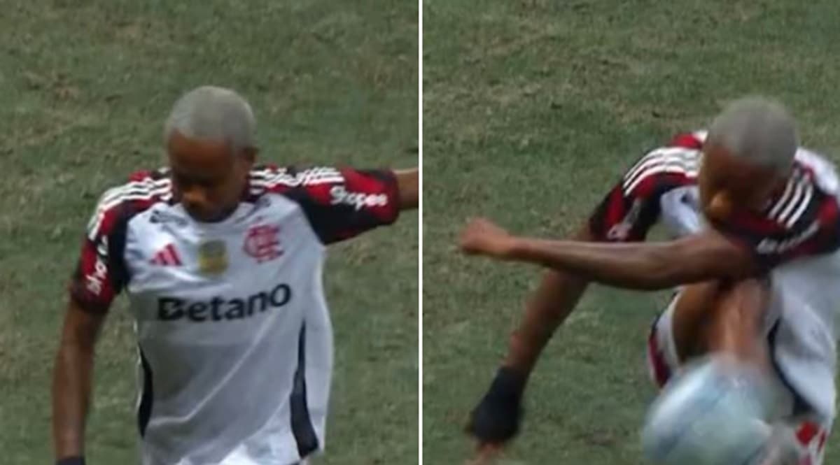 wallace yan fica revoltado em expulsão em bahia e flamengo