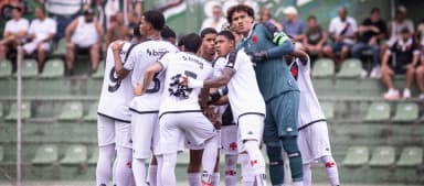 Time do Vasco que eliminou Fluminense no Campeonato Carioca Sub-20