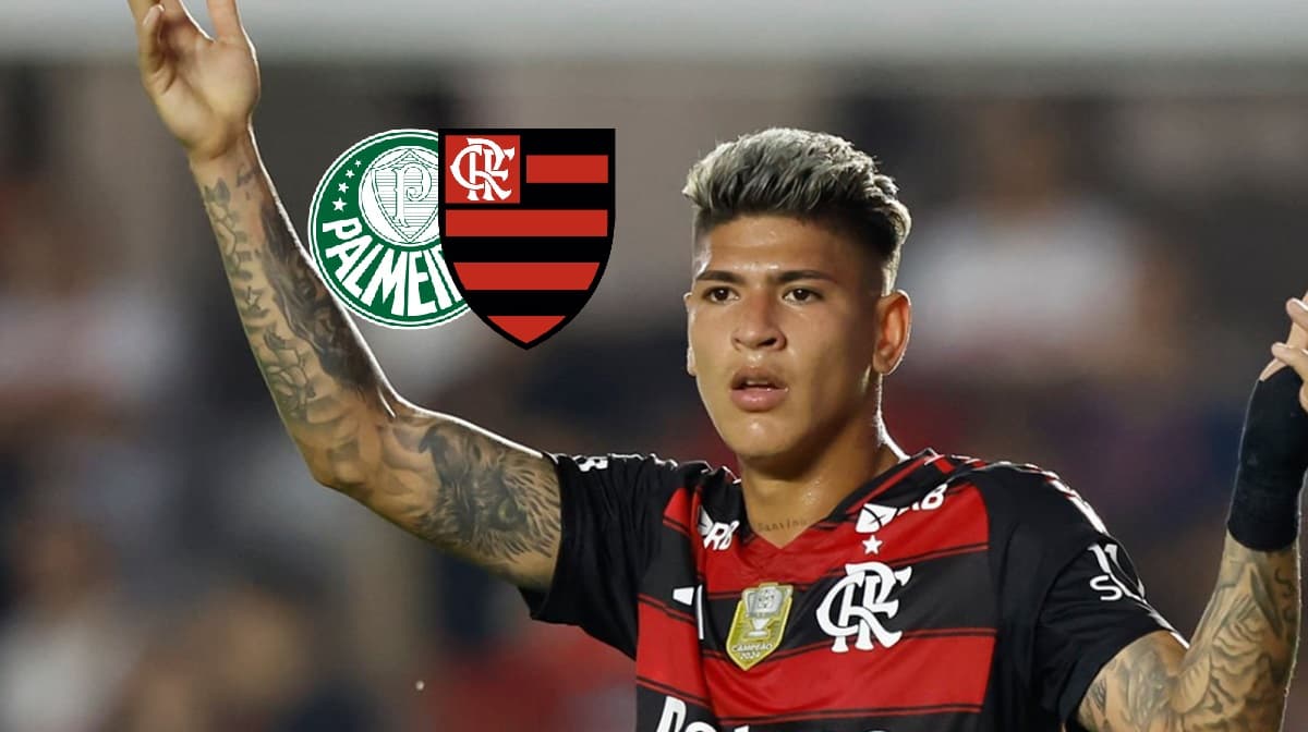 Carrascal em jogo do Flamengo; jogador pode ser titular contra Palmeiras