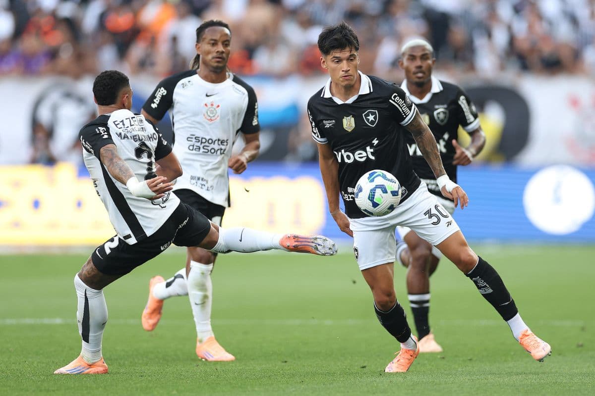 Corinthians 2x2 Botafogo, jogo da 36ª rodada do Brasileirão 2025