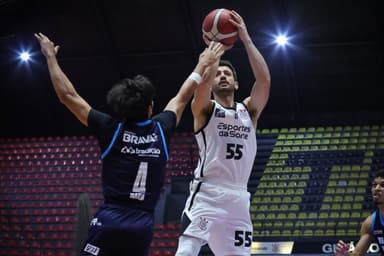 Imagem do confronto entre Corinthians e Pato válido pelo NBB (Novo Basquete Brasil) 2025